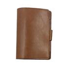 Golf Scorecard Holder PU Leather Accessories Gift Easy to Use Golf Score Cards