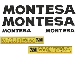 Montesa Pegatinas Vintage Adhesivos Clásicos - Imagen 1 de 1