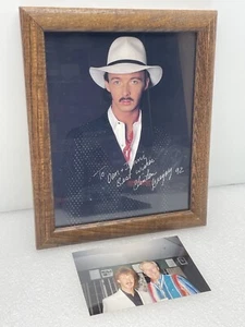 CLINTON GREGORY AUTOGRAPHED 8X10 FRAMED WITH PROVENANCE AUTHENTIC - Picture 1 of 4