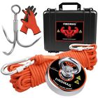 Magnet Fishing Kit with Case, 600 lbs Pulling Force Super Strong Fishing Magnets