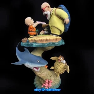 Krillin&Master Roshi Dragon Ball Statue Figure Animation Model Limited Edition - Picture 1 of 8