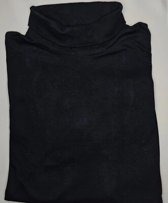 Mens St. John's Bay Legacy Turtleneck Slim Fit Long Sleeve Navy Size XL - Image 1 of 2