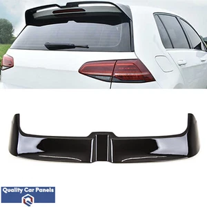 Rear Roof Boot Spoiler Oettinger Style Gloss Black VW Golf MK7 MK7.5 R GTD GTI - Picture 1 of 11