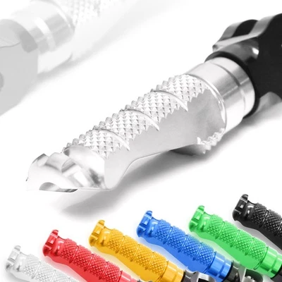 R-FIGHT Silver Front Foot Pegs For Aprilia RSV4 1000 R 18 19 20 21 22 23 24 Foto 1 de 4