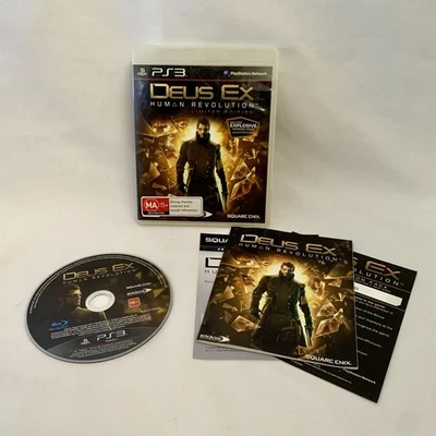 Sony PS3 playstation 3 DEUS EX HUMAN REVOLUTION  Free post VGC - Image 1 of 4