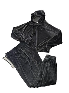 VICTORIAS SECRET VELOUR TRACK SUIT SIZE L - Picture 1 of 8
