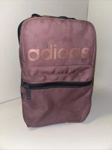 Adidas Pink Youth Santiago Lunchbox Insulated Reflective Letters Pre Owned - Picture 1 of 7