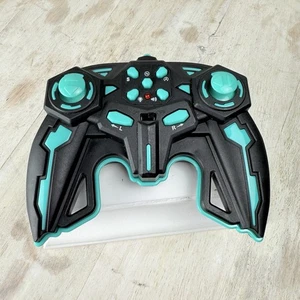 Replacement Remote For RC Car 2.4 GHz Works Black & Teal - Picture 1 of 4