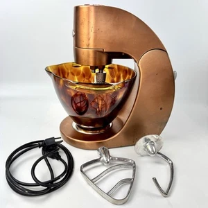 Jenn-Air Attrezzi Standmixer Antik Kupfer JSM900TAAU mit Bernstein Schildkröte Schüssel. - Bild 1 von 17