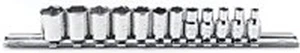 Stanley J47200 12 Piece 6 Point 1/4" Drive Metric Socket Set - Picture 1 of 1