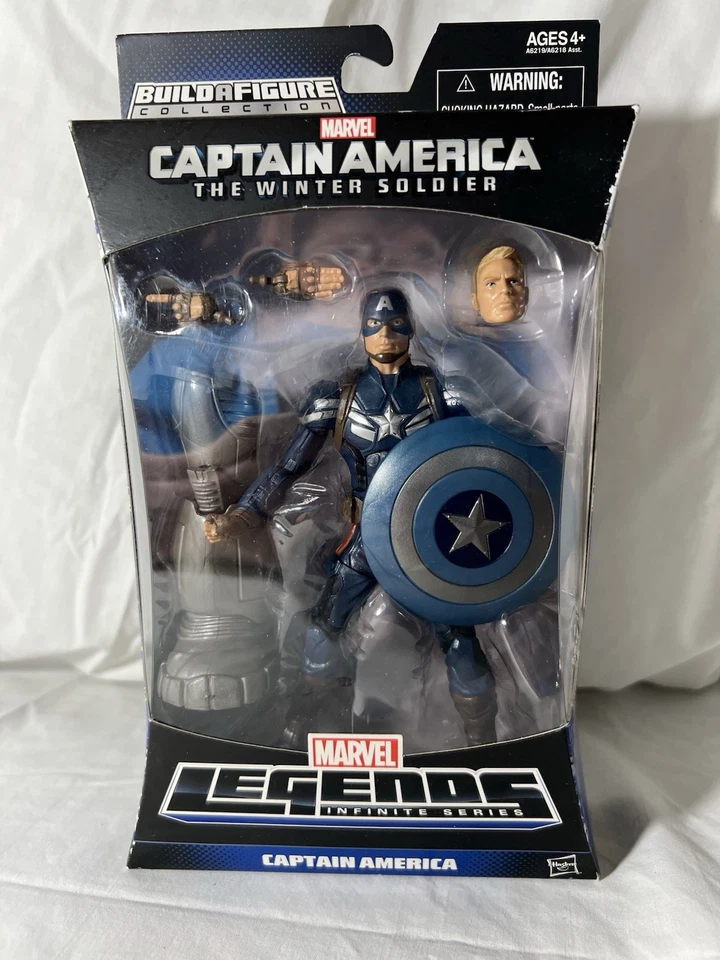 Marvel Legends Serie Infinita Capitán América Soldado de Invierno Mandroid BAF NuevoB9 Foto 1 de 4