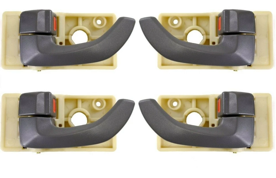 fits 2005 to 2009 Hyundai Tucson Interior Door Handle Left Right Front Rear Gray Foto 1 de 2