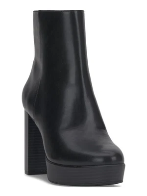 Botines ALFANI Mujer Negros 1" Plataforma Galsuenda Puntera Almendra Tacón Bloque 8 M Foto 1 de 4