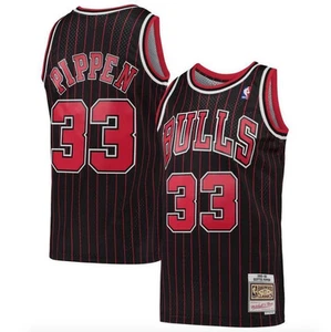New Chicago Bulls 1995-96 Scottie Pippen #33 Mitchell & Ness Swingman Jersey - Picture 1 of 2
