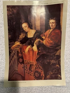 Portrait-eines-Paares-an-einer-Balustradeauch-bekannt-als-Der-Maler-und-H - Bild 1 von 2