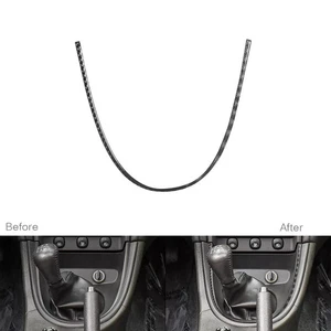 Carbon Fiber Console Gear Shift Panel Frame Trim Cover For Ford Mustang 2001-04 - Picture 1 of 15