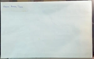 1967 Orig USGS Topo Map Bacon Bend TENNESSEE 1/4 Quad 3.75' 1:12000 Folded AS IS - Imagen 1 de 6