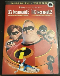 The Incredibles 2-Disc Collector’s Edition DVD Bilingual FR EN Disney Pixar - Picture 1 of 5