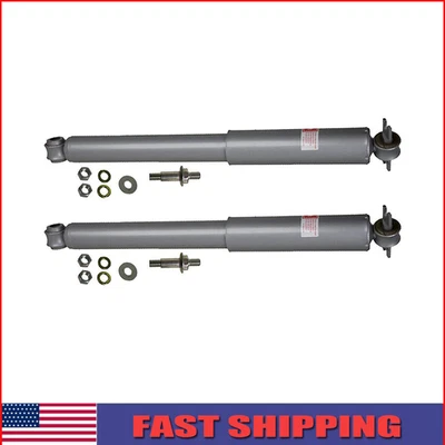 KYB Gas-A-Just Monotube Rear Shocks for 77-92 Oldsmobile Custom Cruiser RWD - Image 1 of 3