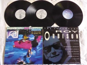 LOT : 2 x ROY ORBISON COMPILATION LPS -THE LEGENDARY/ IN DREAMS (DOUBLE) - Picture 1 of 5
