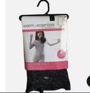Warm Essential by Cuddi Duds Mujer Suéter Tejido Cuello Redondo Térmico Top Grande - Imagen 1 de 8