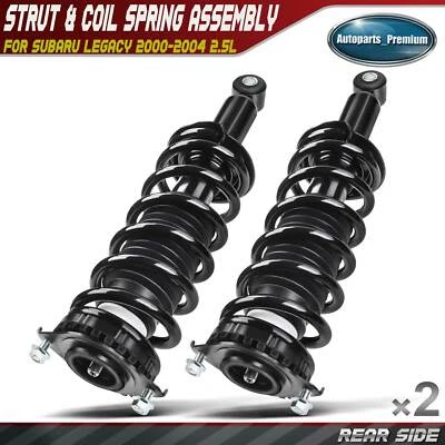 2x Rear Complete Strut & Coil Spring Assembly for Subaru Legacy 2000-2004 2.5L - Image 1 of 4