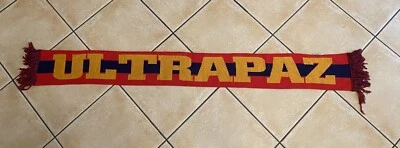 Sciarpa Rara Vintage ultrapaz Taranto Da 25 Anni Unica Fede Ultrà No Cucs Fedayn - Immagine 1 di 4