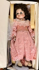 Marie Osmond Collectibles Porcelain Doll MORGAN-1995 Dusty Rose Rare LE 239/1500