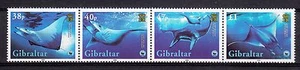 102566/ Gibraltar 2006 - ZD Mi 1150/3 - WWF / Teufelsrochen - postfrisch - Picture 1 of 1
