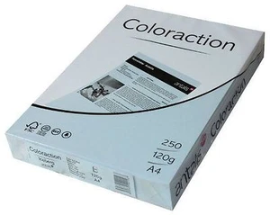 BLUE 120 gsm A4 Coloraction tinted printer copier paper x 250 sheets - ICEBERG - Picture 1 of 4