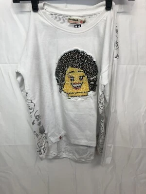 Desigual Kids T-Shirt Size 09/10 Years Ref 18WGTKAJ/1000 New!!! - Image 1 of 4