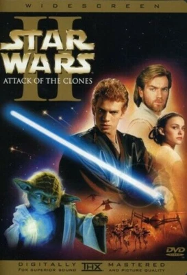 Star Wars Episode 2: Attack of Clones DVD Sci-Fi & Fantasy (2005) Ewan McGregor - Image 1 of 4