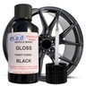 Ddioayh Gloss Black Rim Touch Up Paint,Wheel Scratch Repair Touch Paint Pen Quickly Fix Rim Scratches Curb Rashes Surface Damage Universal Col