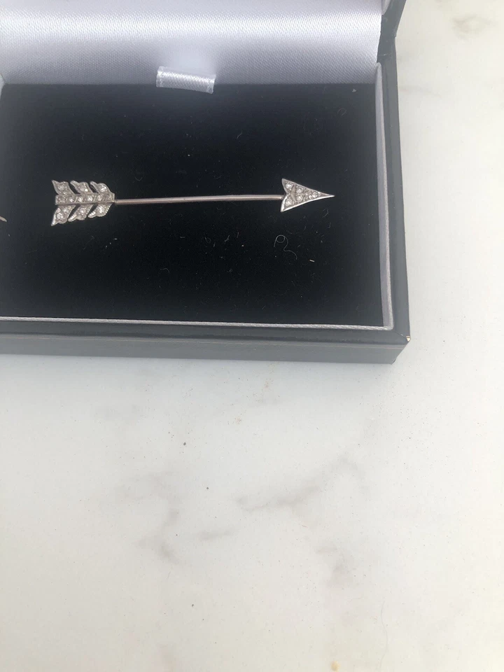 Antique Diamond Arrow pin  - Image 1 of 4