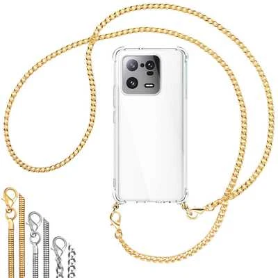 Collana (Catena in metallo) per Xiaomi 13 Pro Cover protettiva Custodia  cordino - Immagine 1 di 4