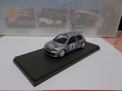 R43 sc1/43 renault clio maxi ralli del ciocco 1997 ,longhi pirollo,realdy built - Immagine 1 di 4