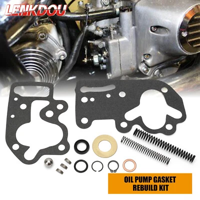 Kit de reconstrucción de junta/sello de bomba de aceite para Harley Shovelhead FL 1968-1980 FX 1971-1980 Foto 1 de 4
