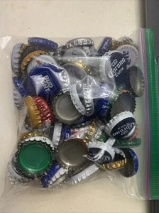 Lot of 100 Beer Bottle Caps No DENTS Free Shipping - Picture 1 of 1