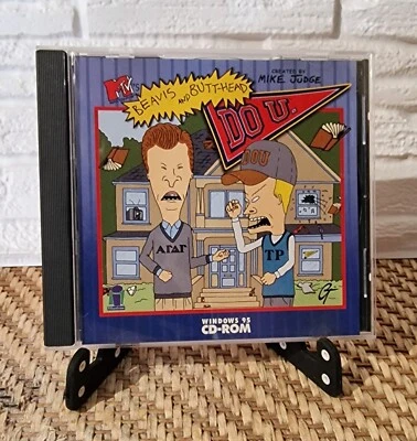 MTV's Beavis and Butt-Head: Do U - Vintage PC Game 1998 -  Super Rare Find - Image 1 of 4