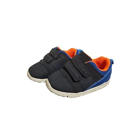 Carters Every Step Toddler Boys Navy Blue Relay2-BP Sneaker Shoes Size 4.5, Pre- - Image 1 of 4