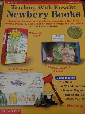 Teaching Resource Book with Newbery Books Grades 4-8 - Image 1 of 2