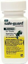 Safeguard Goat Dewormer 125ml (wormer) Free Shipping