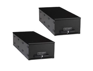 Kings Twin 1300mm Drawer | Modular Design | Heavy Duty Frame | Black Finish - Picture 1 of 8
