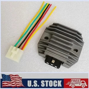Régulateur redresseur + fiche pour Kawasaki Bayou KLF300 86-02 Lakota KEF 300 95-03 - Photo 1/9