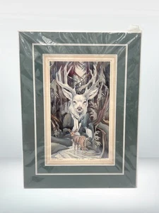 Vintage Jody Bergsma Wild Heart stampa limitata 153/450 cervo - Foto 1 di 5