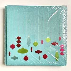 Creative Memories 12 x 12 Coverset Holidazzle Teal Navidad Adorno Álbum Nuevo - Imagen 1 de 8