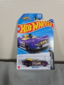 Estuche de rayos X Hot Wheels MONTERACER Mainline 2025 serie 63/250 púrpura/amarillo - Imagen 1 de 6
