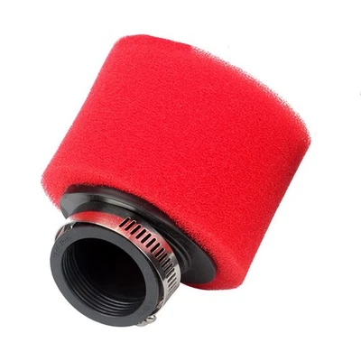 Filtre à Air Réutilisable Kart Pièce Droit Lavable 45mm Carburateur Dirt Bike - Image 1 of 4