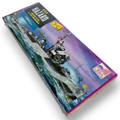 Lindberg U.S.S. Hazard Admirable-Class U.S. Navy Minesweeper 1:125 Scale ☆New #¹ - Image 1 of 4