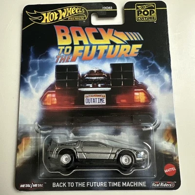 Hot Wheels Premium Back to the Future Time Machine 1:64 Diecast - Image 1 of 4
